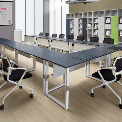사무용 디셀(국산/연결식) 대형 회의용 회의 테이블 사무용가구, 사무실책상, 회의실책상, 사무실파티션