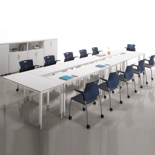 사무용 DF디에프(연결형) 대형 회의용 회의 테이블 사무용가구, 사무실책상, 회의실책상, 사무실파티션